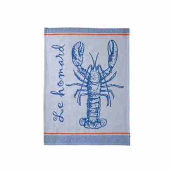 French Lobster Kitchen Towel