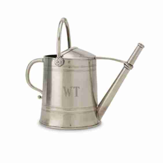 MATCH Pewter Custom Engraved Watering Can