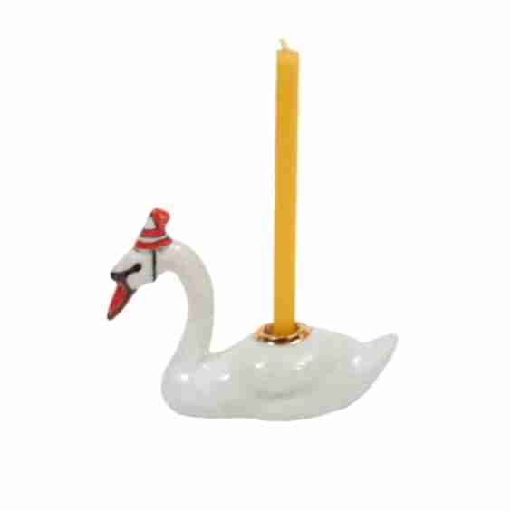Handmade Swan Cake Topper