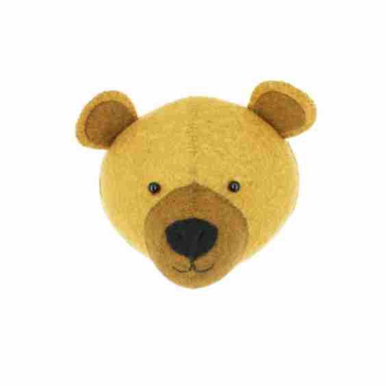 Fiona Walker England Mini Baby Bear Cub Head