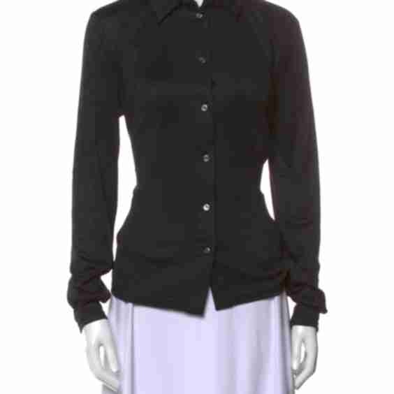 Chado Vintage Silk Button Up Top