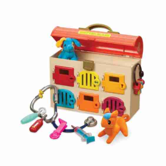 Toy Vet Kit for Kids Critter Clinic