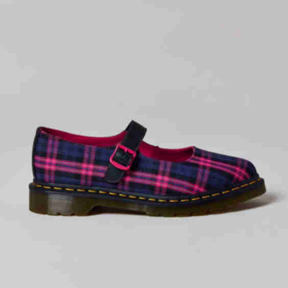 Elphie Plaid Mary Jane