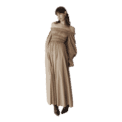 Buy Aje Rushes Raffia-Trimmed Knit Midi Dress | Thingtesting