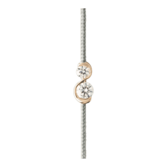 Dafne Diamond Cord Bracelet