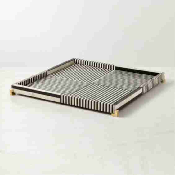 Eadie Bone Resin Decorative Tray
