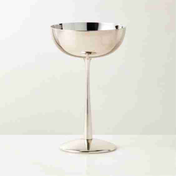 Emporia Stainless Steel Coupe Glass