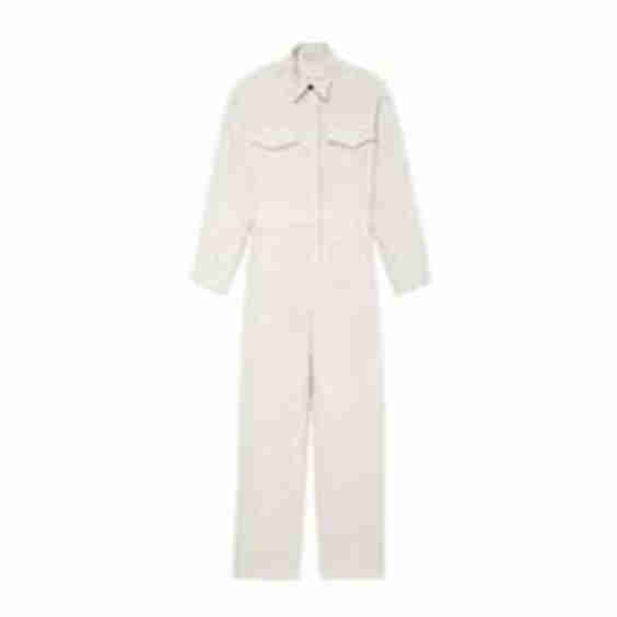 Powerhouse Herringbone Linen & Cotton-Blend Jumpsuit