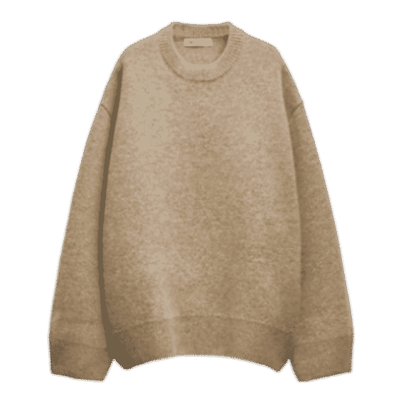 Oversized Wool Sweatshirt Sweater