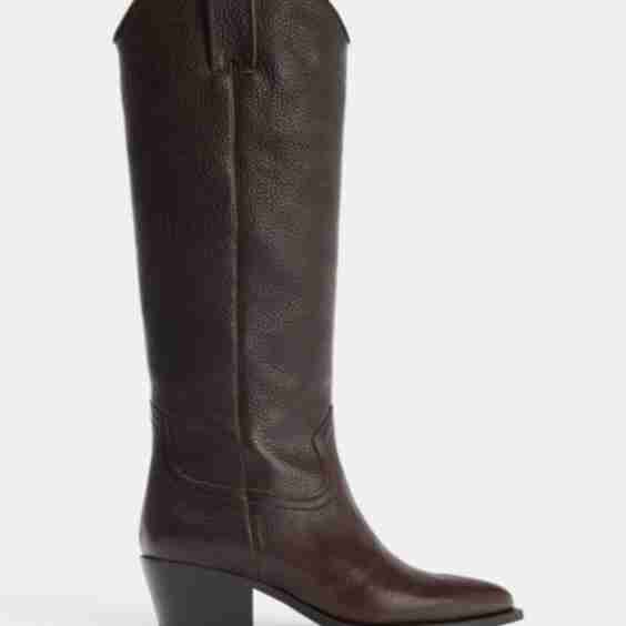 Leather High Boots