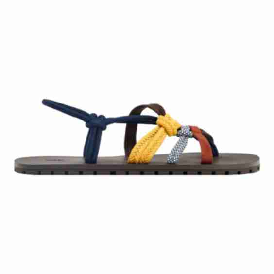 Color Strap Sandals