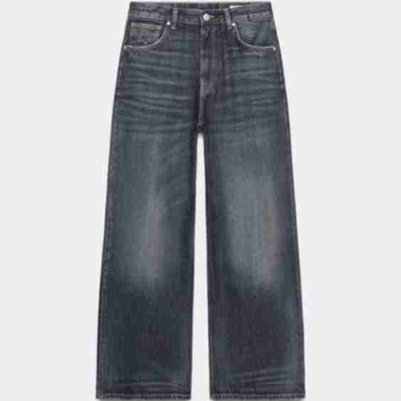 TRF Mid-Rise Baggy Jeans