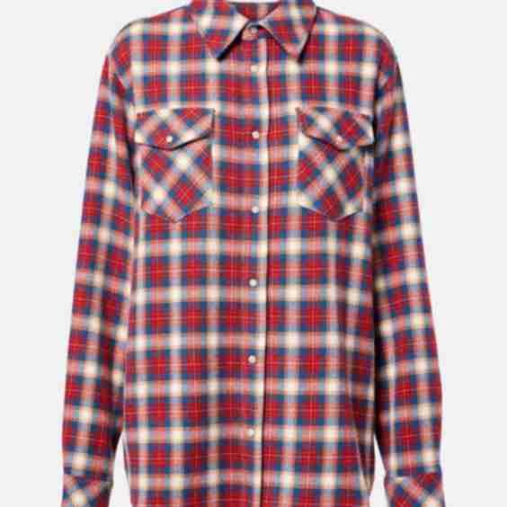 Ski Santa Fe Tartan Cashmere Shirt