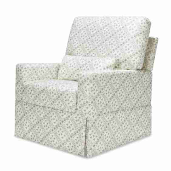 Sarah Flint x Namesake Crawford Swivel Glider in Eco-Performance Fabric | Water Repellent & Stain Resistant 