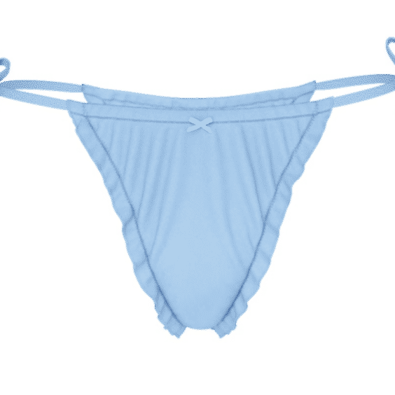 Pink by Frankies Bikinis Reign Thong Bikini Bottom