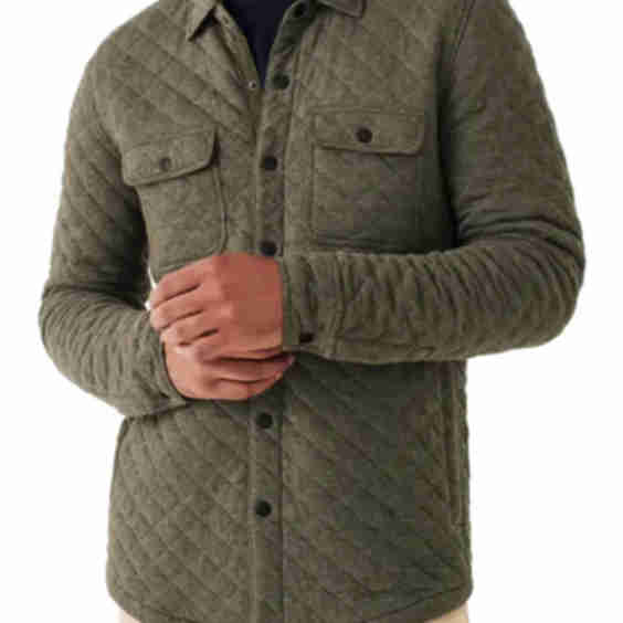 Quilted Shirt Jacket