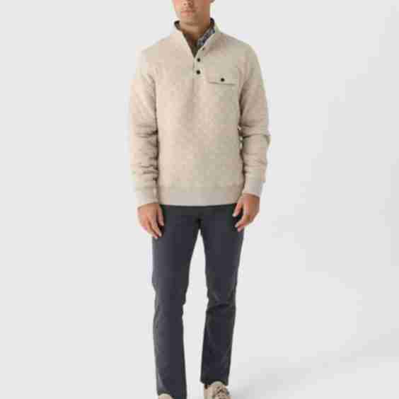 Epic Quilted Fleece Pullover
