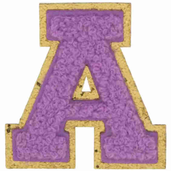 Design Loft Letter Iron-On & Sticker Patch