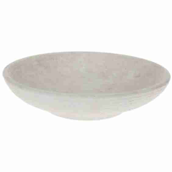 Light Gray Textured Bowl
