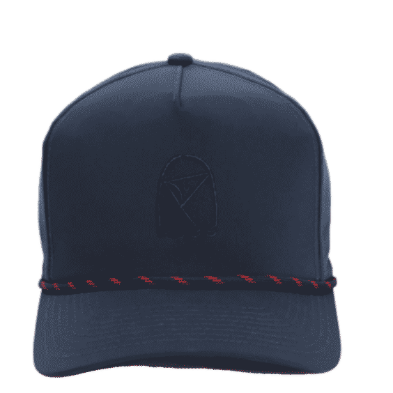 Navy Logo Rope Cap