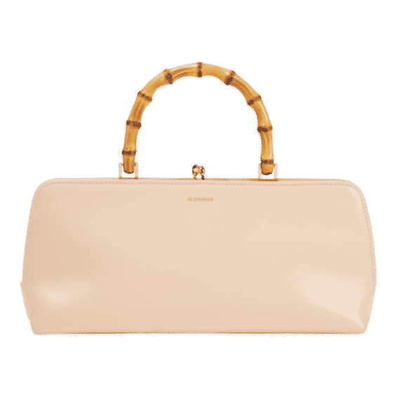 Leather Tote Bag - Tan
