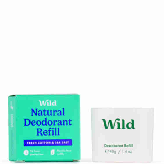 Fresh Cotton And Sea Salt Deodorant Refill 40G