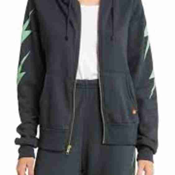 Bolt Zip Graphic Hoodie