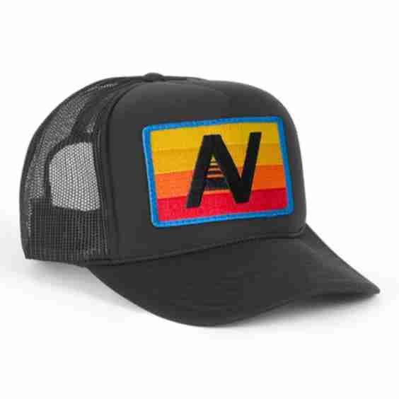 Logo Rainbow Vintage Trucker Hat