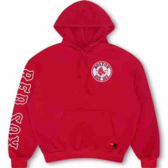 Red Sox Relaxed Pullover Hoodie