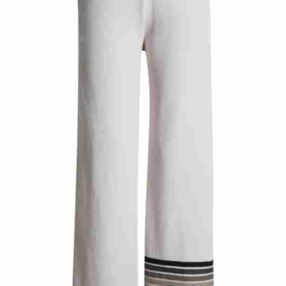Rugby Stitch Wide Leg Pocket Sweatpant
