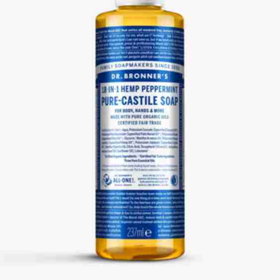 Peppermint Pure-castile Liquid Soap