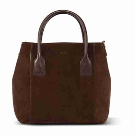 Suede Nano Weekender Bag