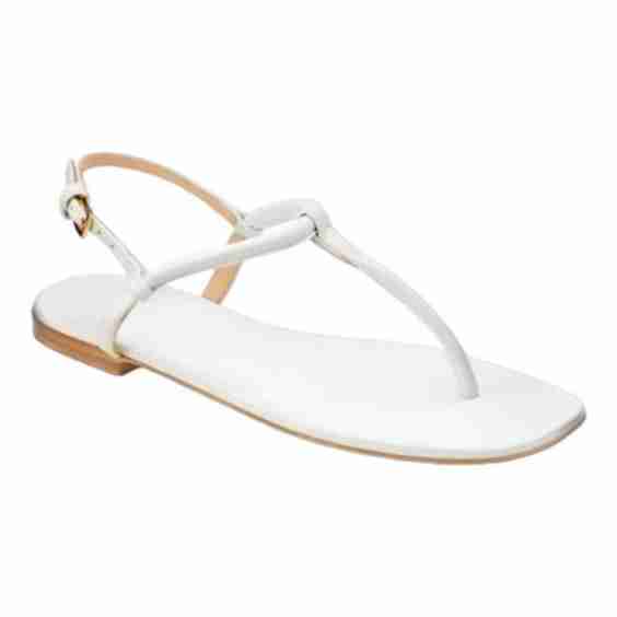T-Strap Leather Sandal