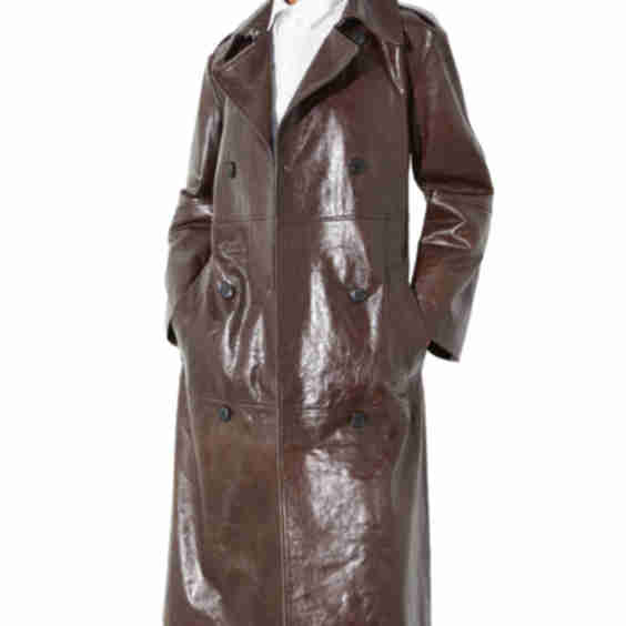 Leather Trench Coat