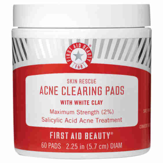 Skin Rescue Acne Clearing Pads with White Clay