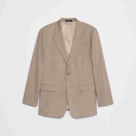 Tailored Fit Houndstooth Suit Jacket