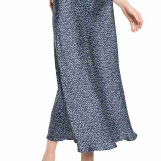 Geo Printed Slip Skirt
