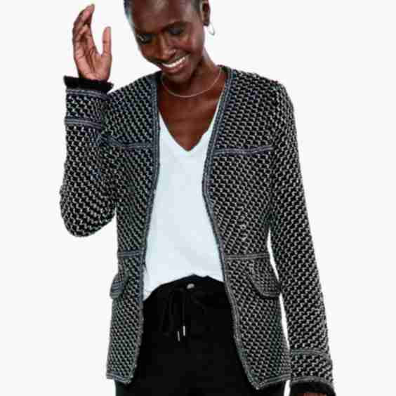 Up Tempo Knit Jacket