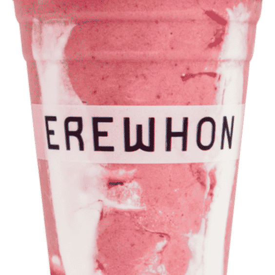 Hailey Bieber's Strawberry Glaze Skin Smoothie
