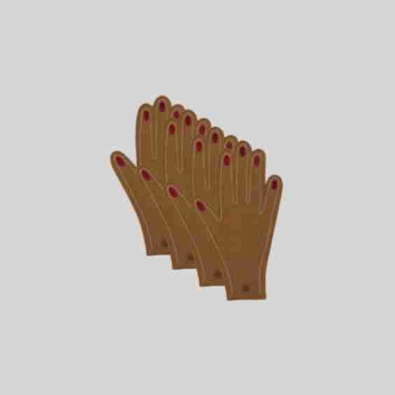 Hand Cocktail Napkins 