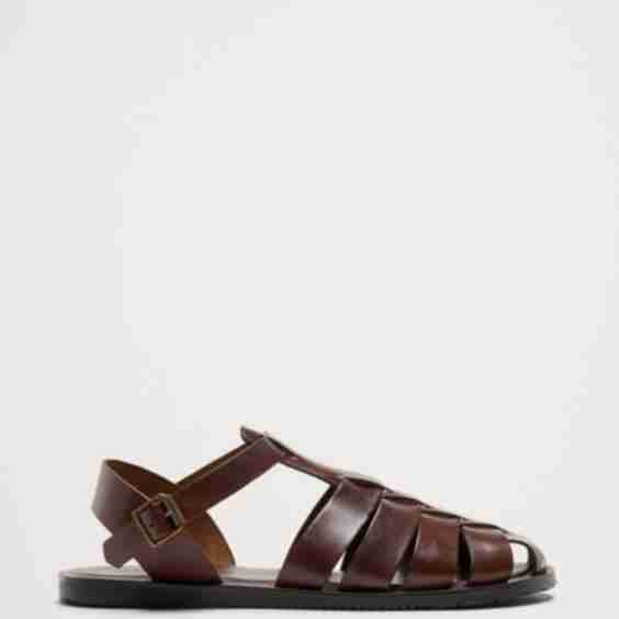 Leather Fisherman Sandal 
