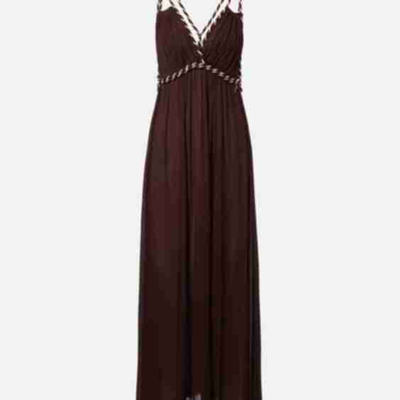 Collette Open-Back Maxi Dress
