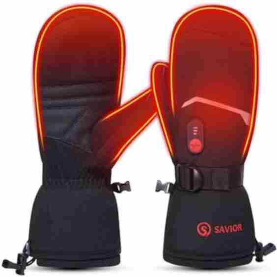Unisex Rechargeable Battery Thermal Electric Heated Mittens