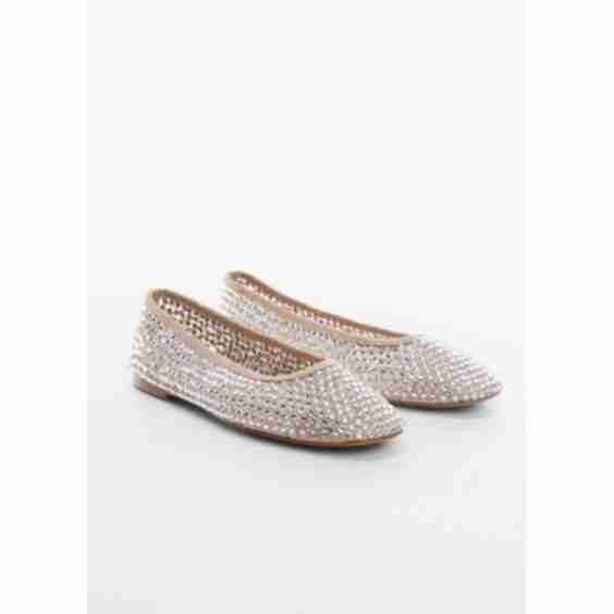 Strass Ballerina Flats