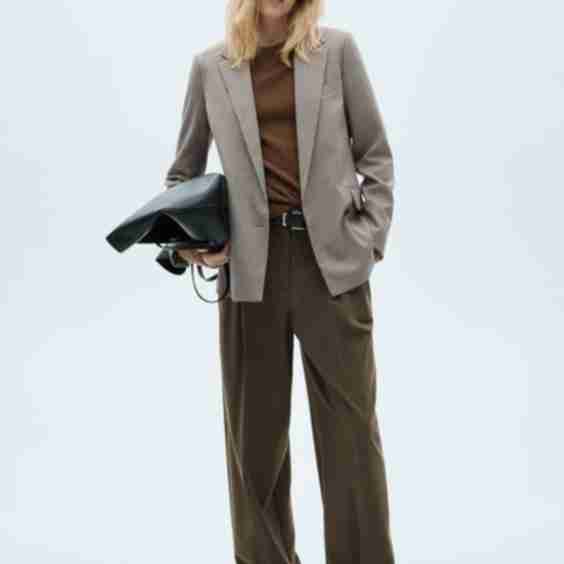 Short Double-Breasted Blazer