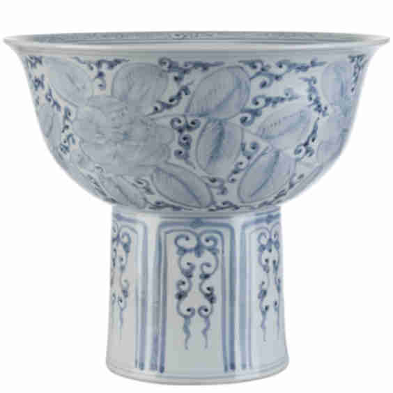 Ming Offering Pedestal Bowl