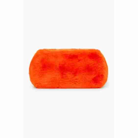 Oversized Faux Fur Clutch