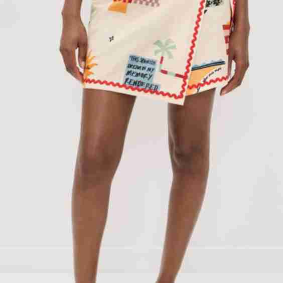 Poema Mini Jaspre Skirt