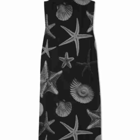 Seashell Mesh Cami Dress