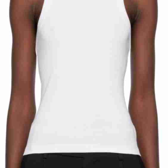 Hannah Tank Top in Organic Cotton Ribbed
